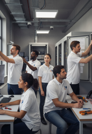 Equipe Própria e Certificada